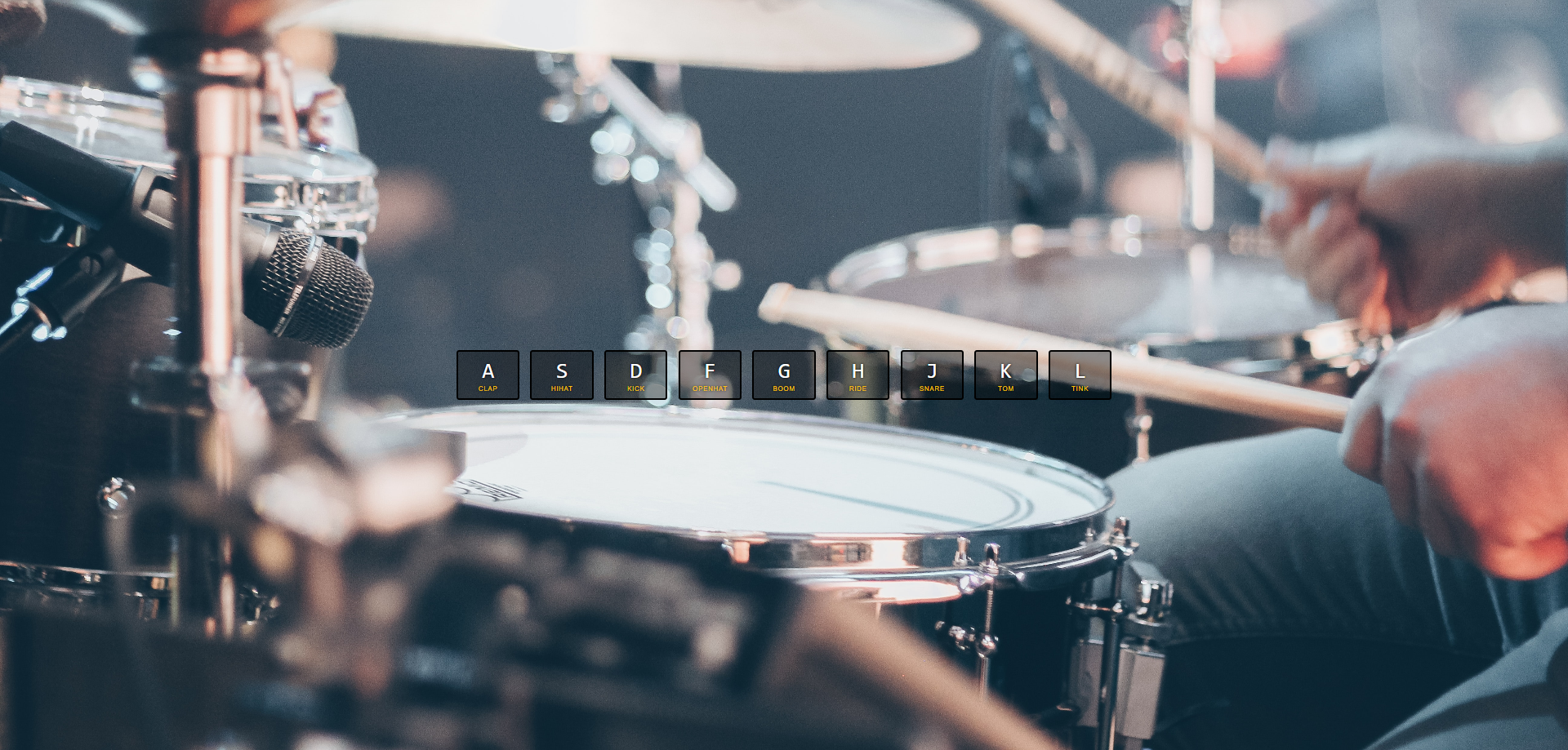 JavaScript Drum Kit