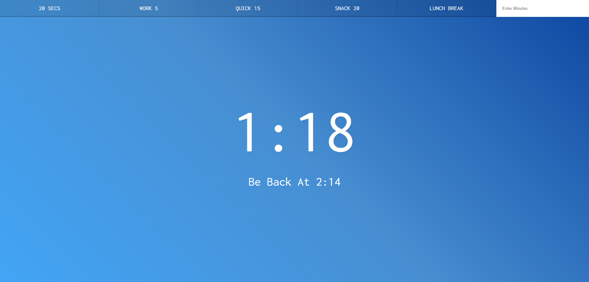 Countdown Timer